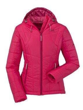 Schoffel‎ Adriana Quilted Jacket Coat Pink Women’s Medium Germany